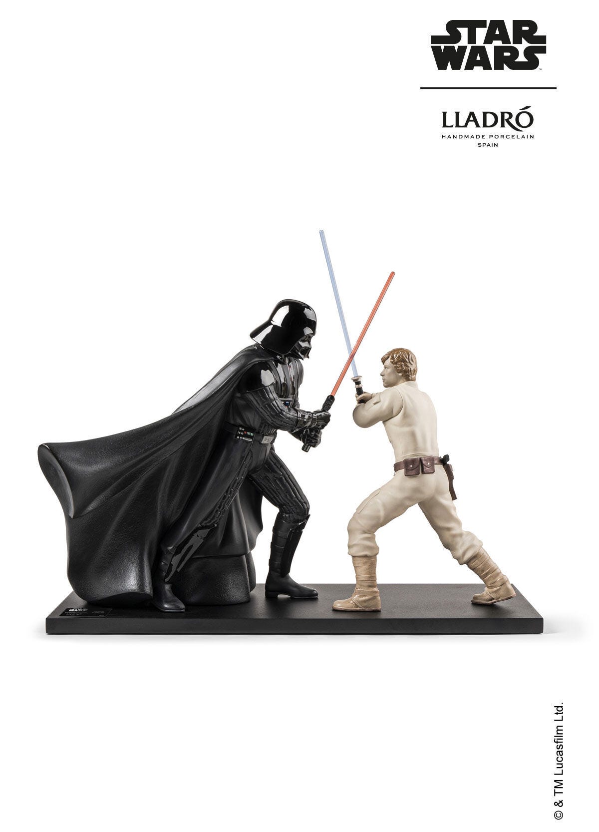 Buy Authentic Lladró Lladró Official Bespin Battle™ Sculpture. Limited Edition  - FormFluent Sydney Australia