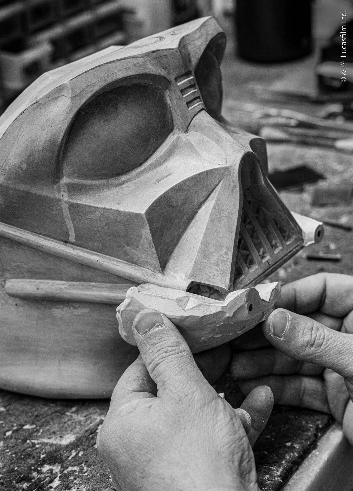 Lladró Official Darth Vader™ Helmet Star Wars Sculpture Limited Edition Sculpture by Lladró at FormFluent Sydney, Australia