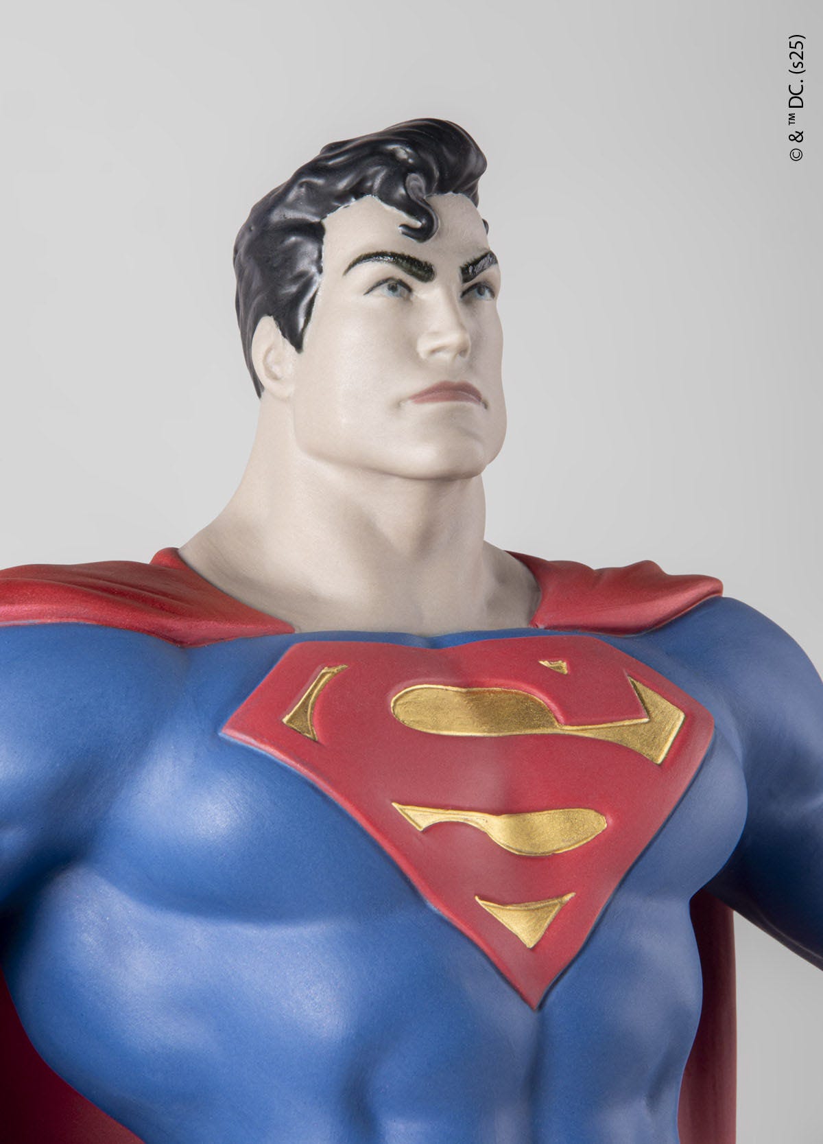 Lladró Superman Sculpture. Limited Edition