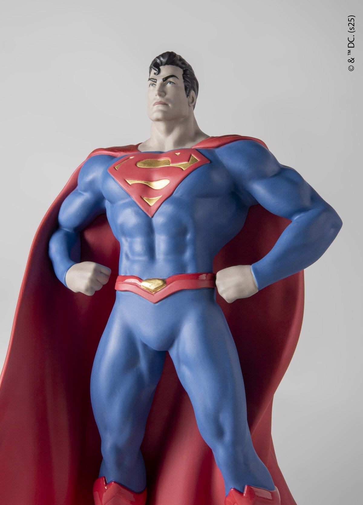 Lladró Superman Sculpture. Limited Edition