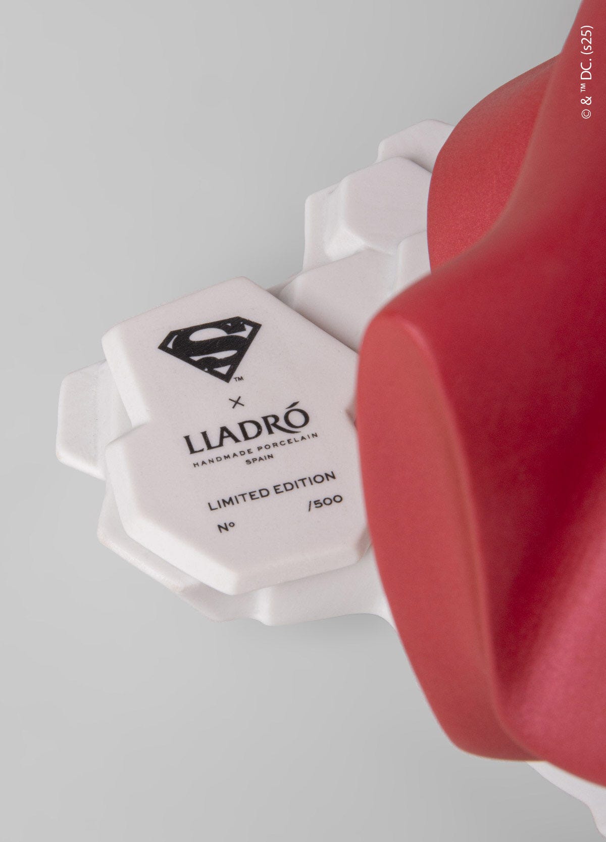 Lladró Superman Sculpture. Limited Edition