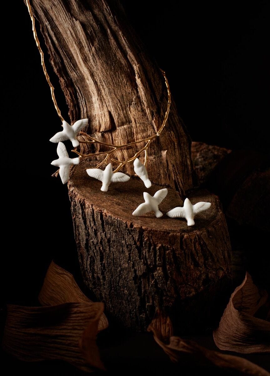 Lladró Magic Forest Earrings FormFluent