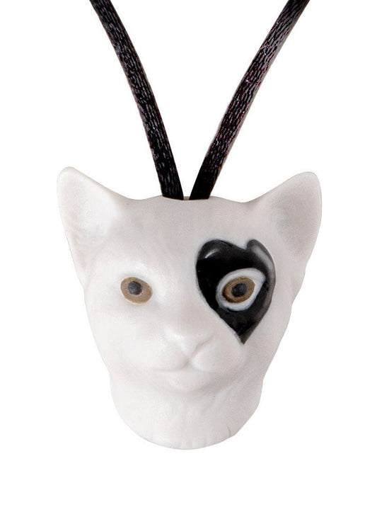 Lladró Cat in Love Pendant   FormFluent