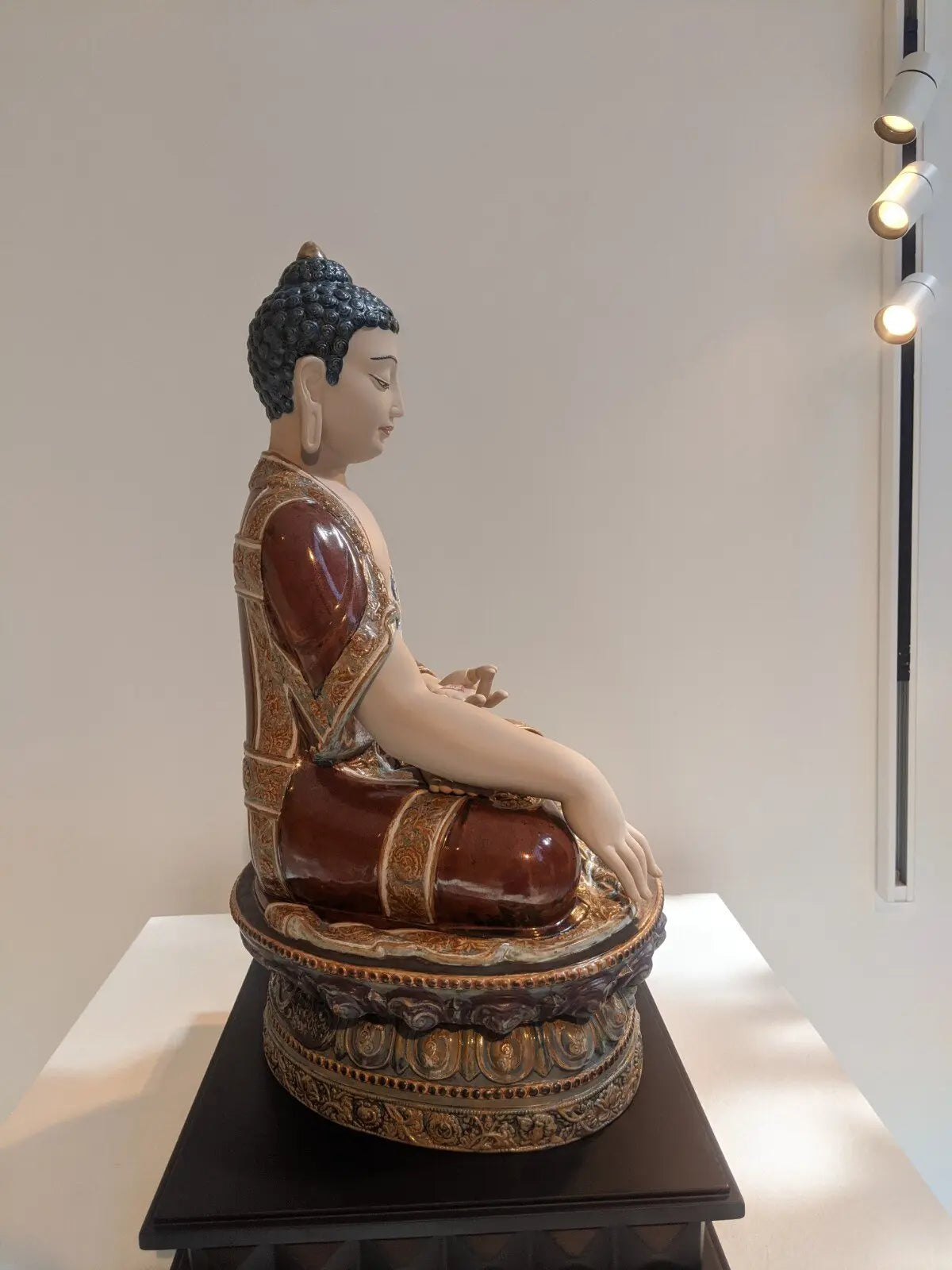 Lladró Shakyamuni Buddha Figurine Earth Limited Edition Sculpture by Lladró at FormFluent