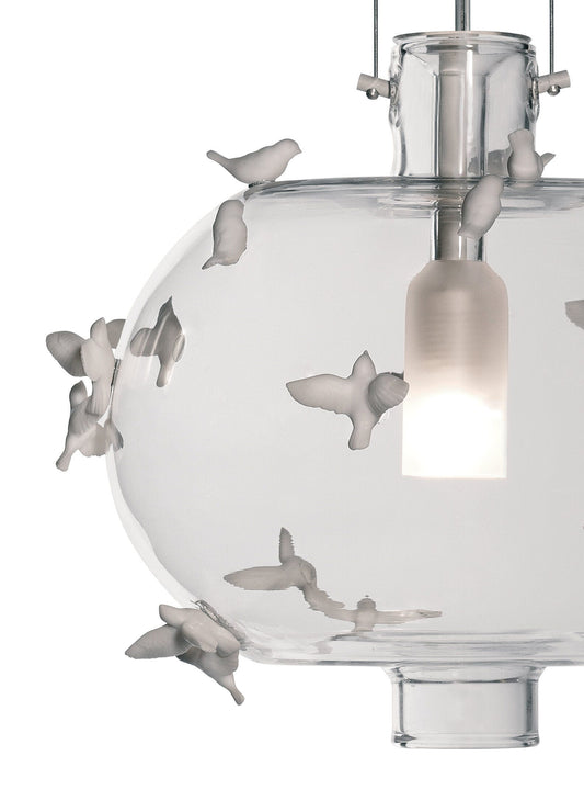 Lladró Freeze Frame Birds Ceiling Lamp   FormFluent