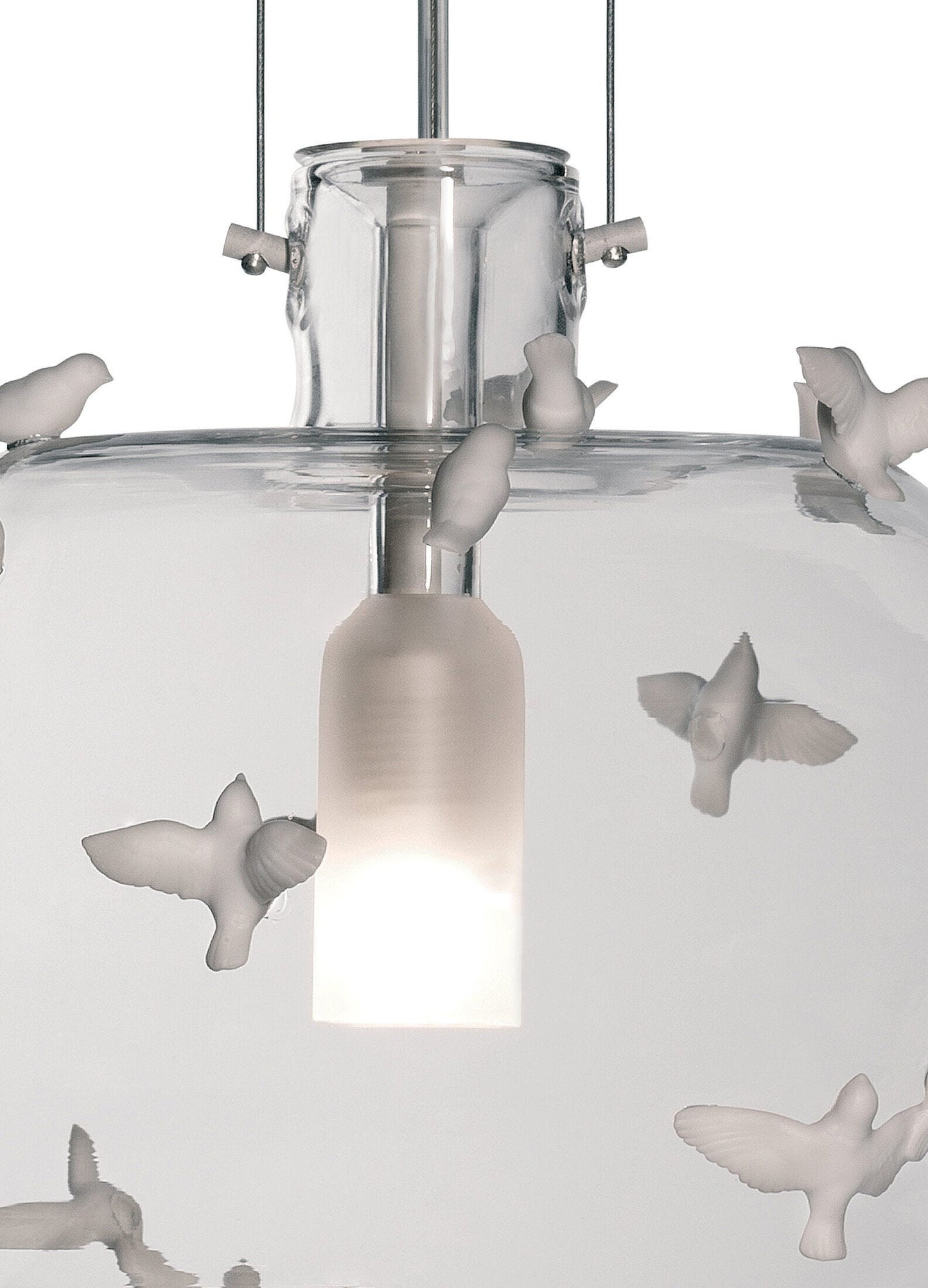 Lladró Freeze Frame Birds Ceiling Lamp FormFluent