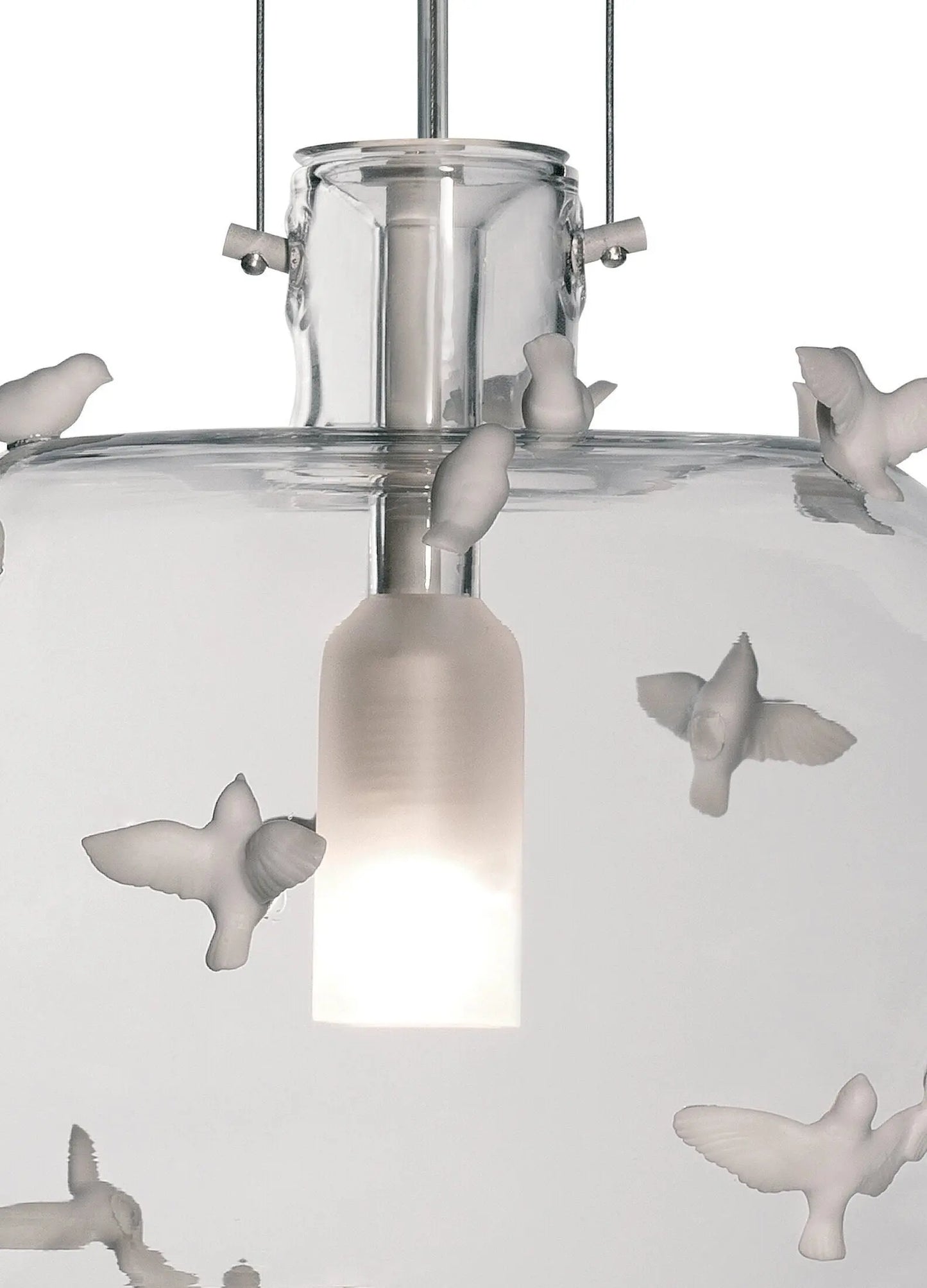 Lladró Freeze Frame Birds Ceiling Lamp Lighting by Lladró at FormFluent