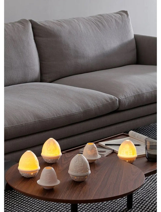 Lladró Madonna of the Flowers Virgin Mary Lithophane by Lladró at FormFluent