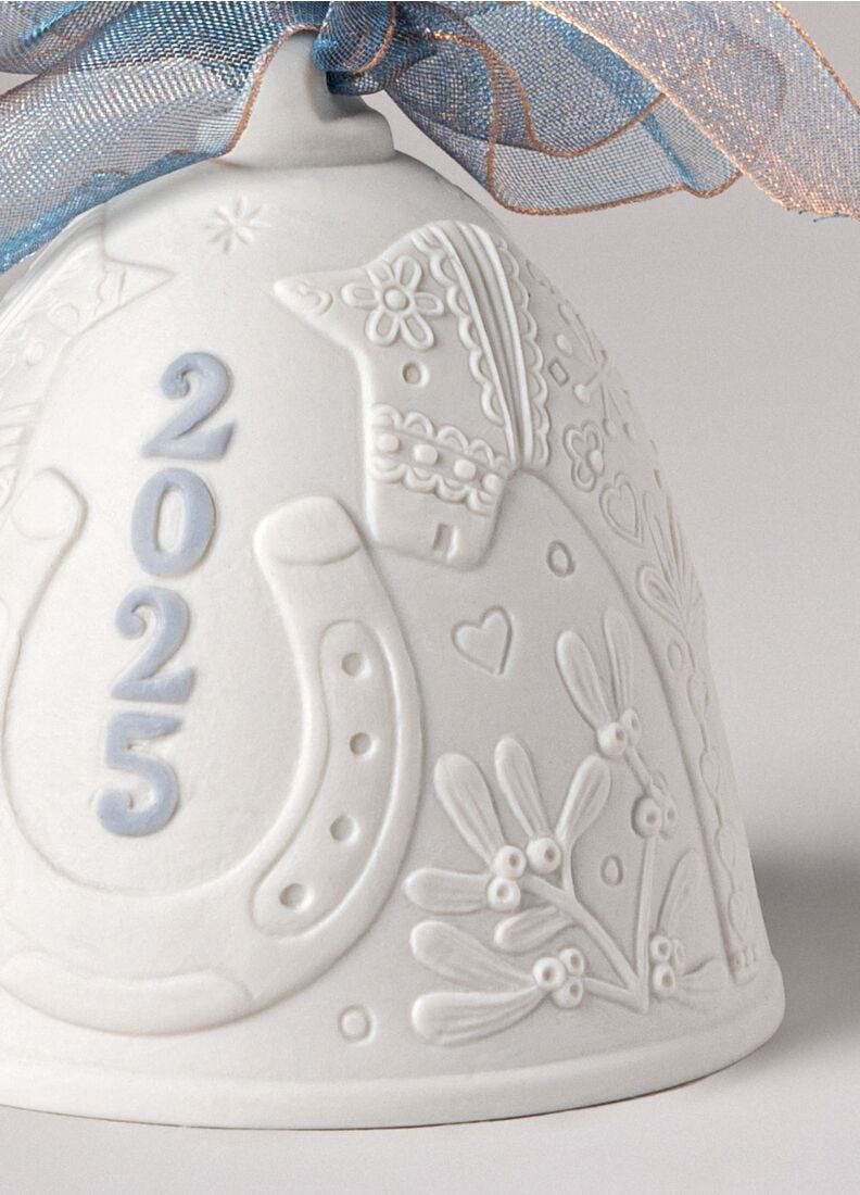 Lladró Lladró 2025 Christmas Bell Limited Edition Ornament - FormFluent Sydney Australia