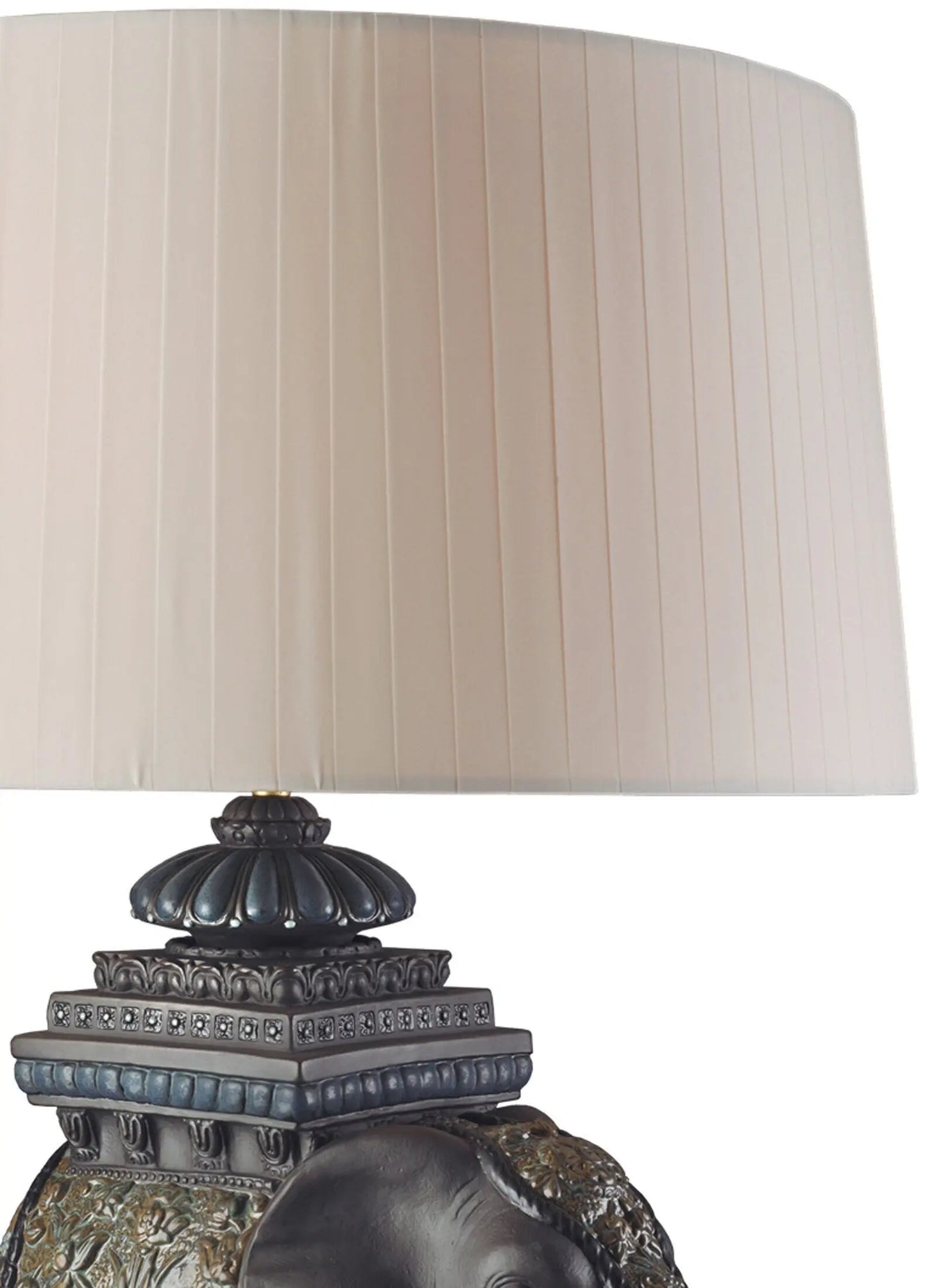 Lladró Siamese Elephant Table Lamp Lighting by Lladró at FormFluent