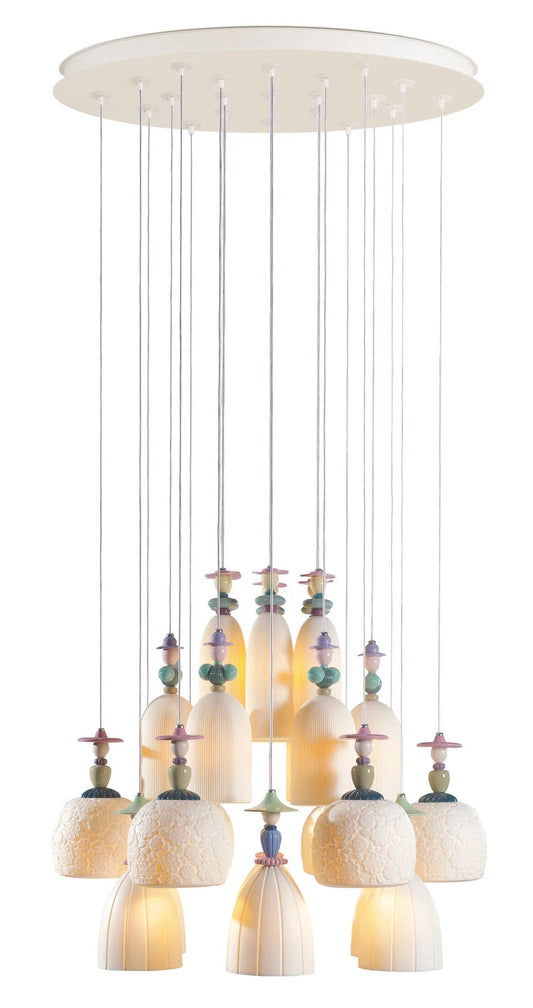 Lladró Mademoiselle Lighting Chandelier Collection by Lladró at FormFluent