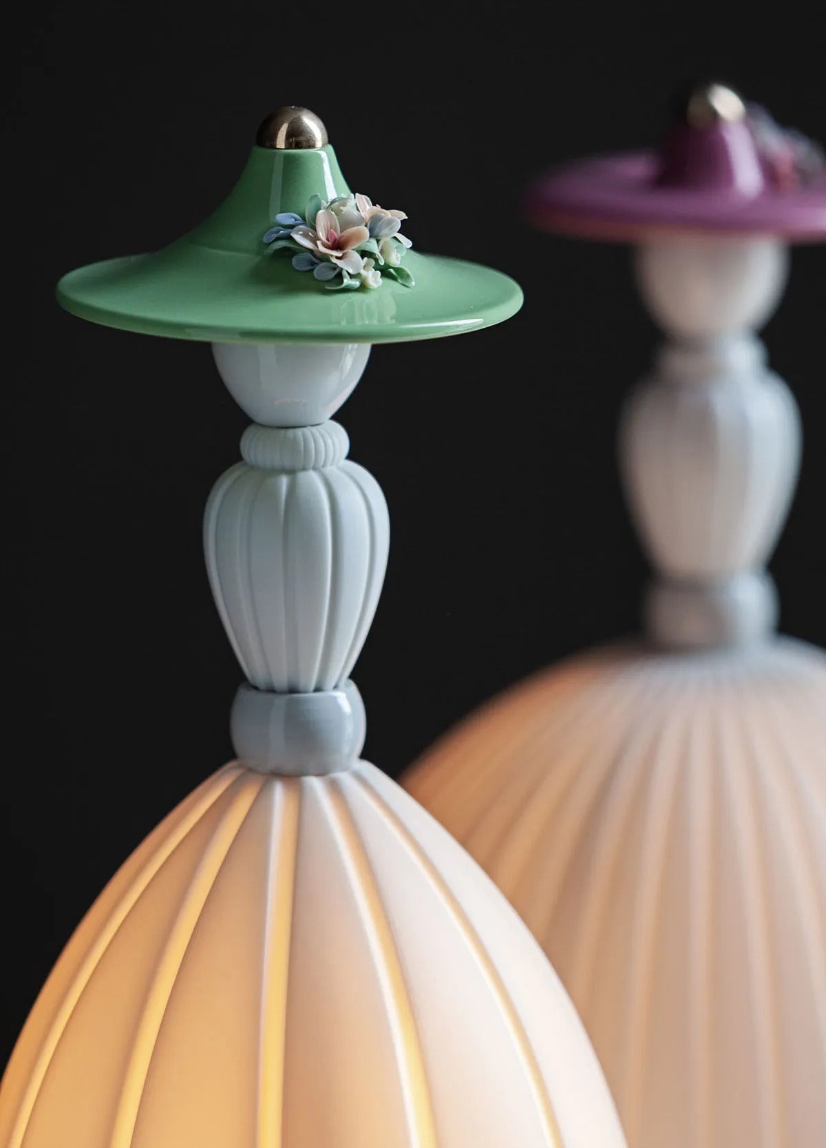 Buy Authentic Lladró Lladró Mademoiselle Table Lamp Collection - FormFluent Sydney Australia