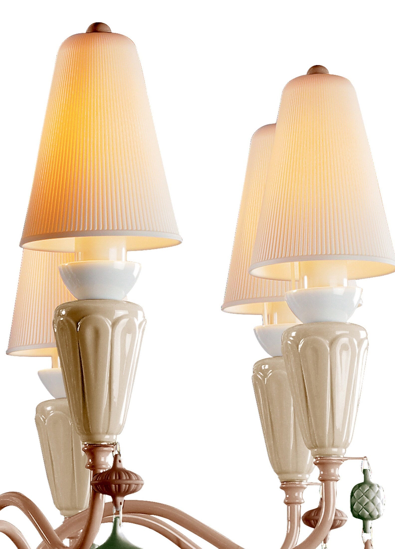 Buy Authentic Lladró Lladró Ivy and Seed 8 Lights Chandelier Lighting - FormFluent Sydney Australia