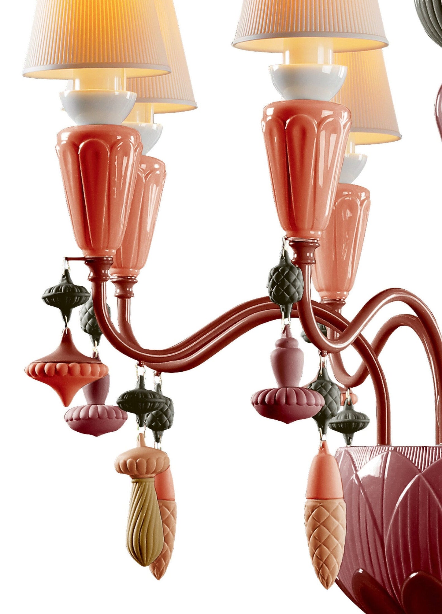 Buy Authentic Lladró Lladró Ivy and Seed 8 Lights Chandelier Lighting - FormFluent Sydney Australia