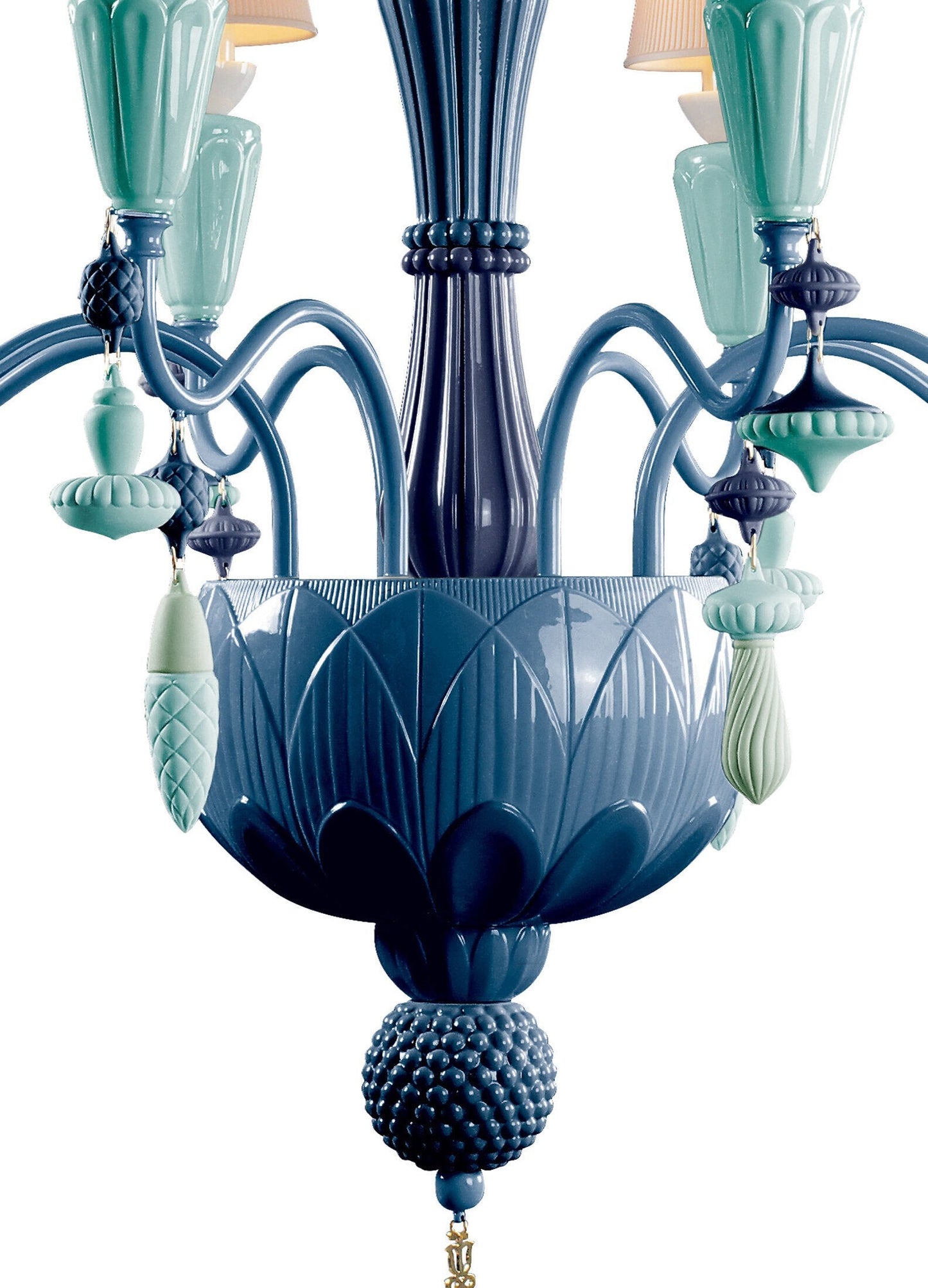 Buy Authentic Lladró Lladró Ivy and Seed 8 Lights Chandelier Lighting - FormFluent Sydney Australia