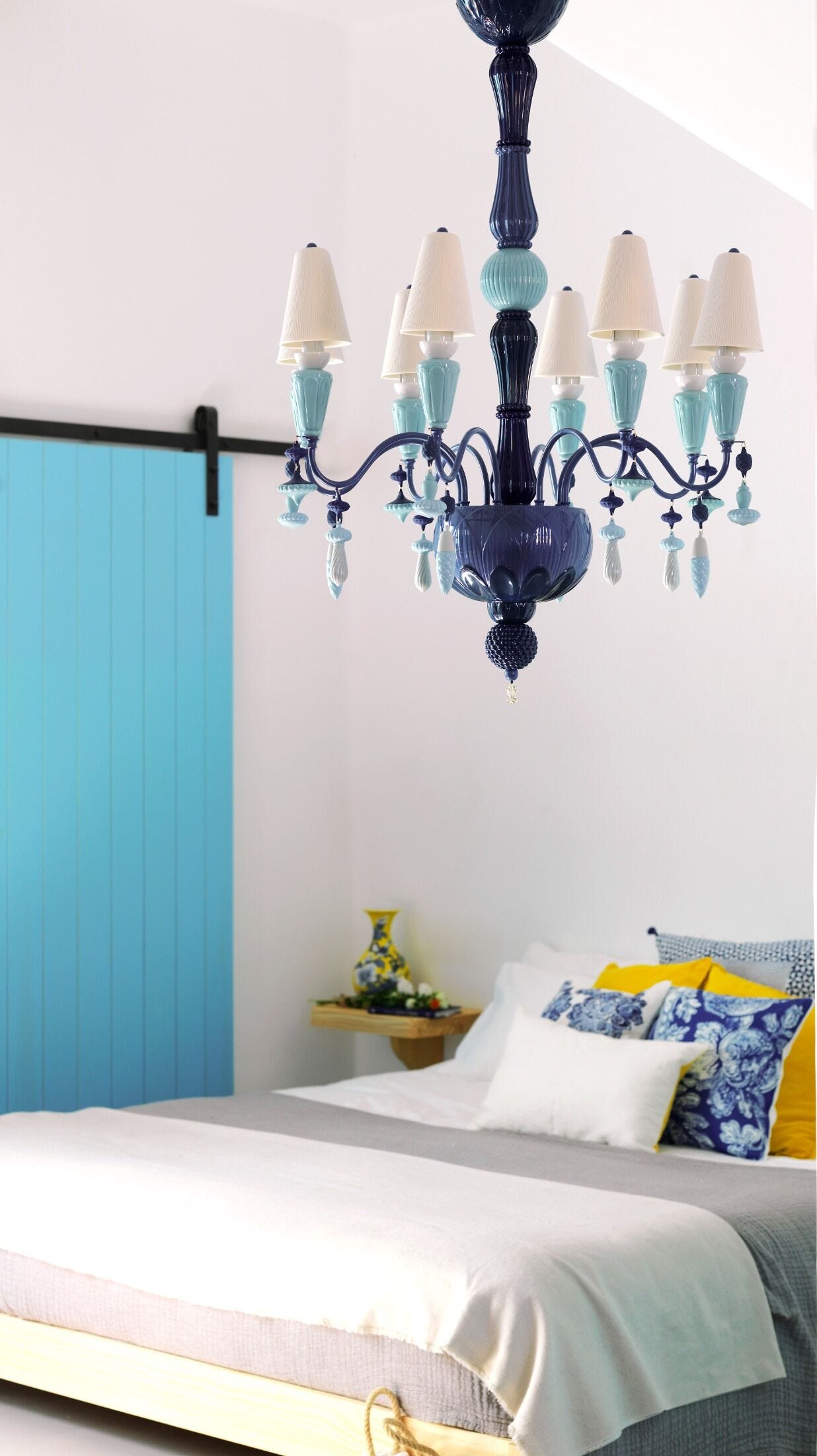 Buy Authentic Lladró Lladró Ivy and Seed 8 Lights Chandelier Lighting - FormFluent Sydney Australia