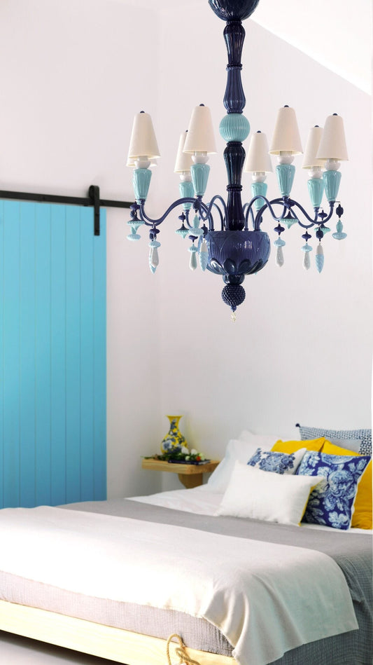 Buy Authentic Lladró Lladró Ivy and Seed 8 Lights Chandelier Lighting - FormFluent Sydney Australia