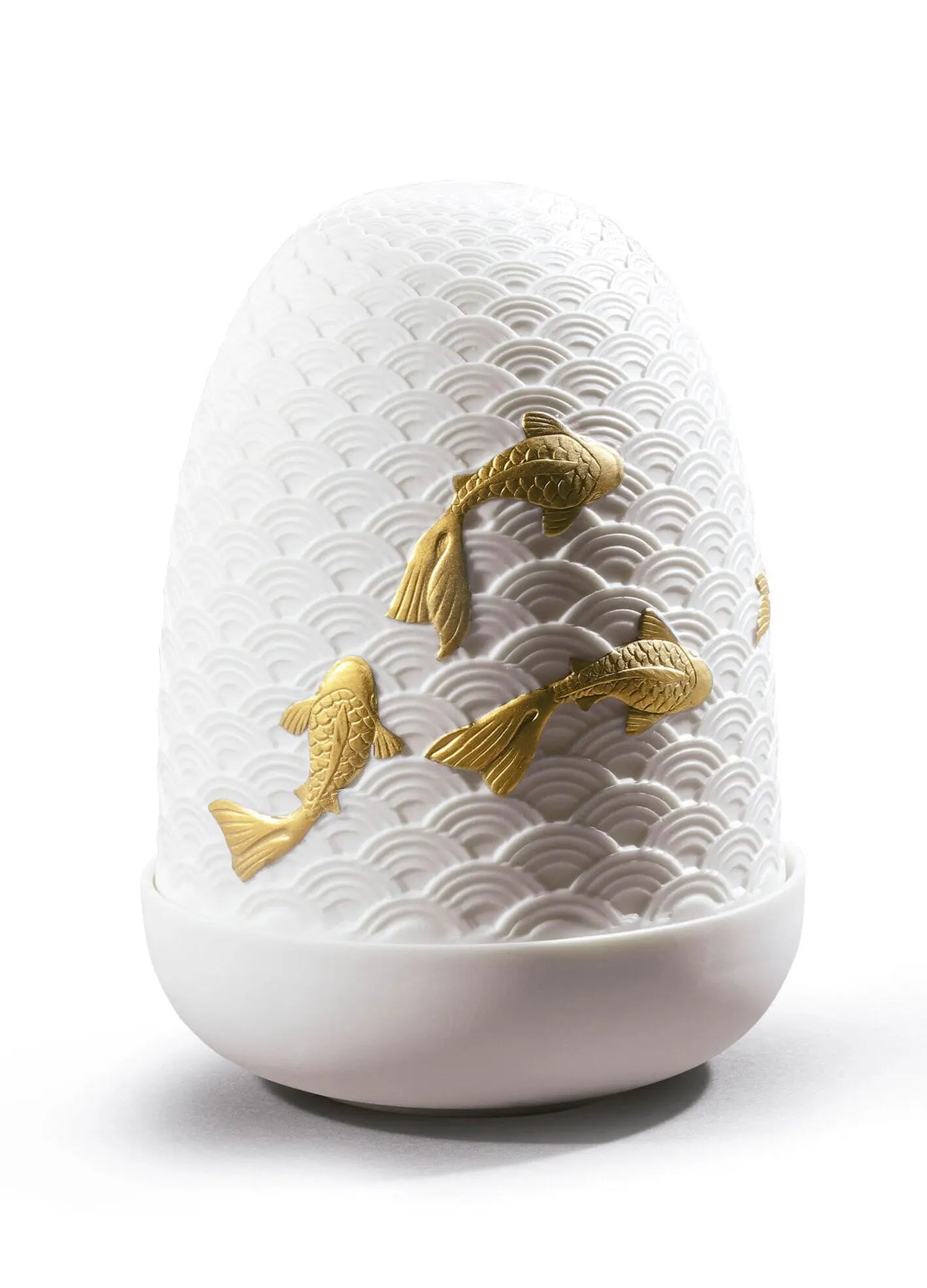 Lladró Koi Dome Cordless Table Lamp Lighting by Lladró at FormFluent