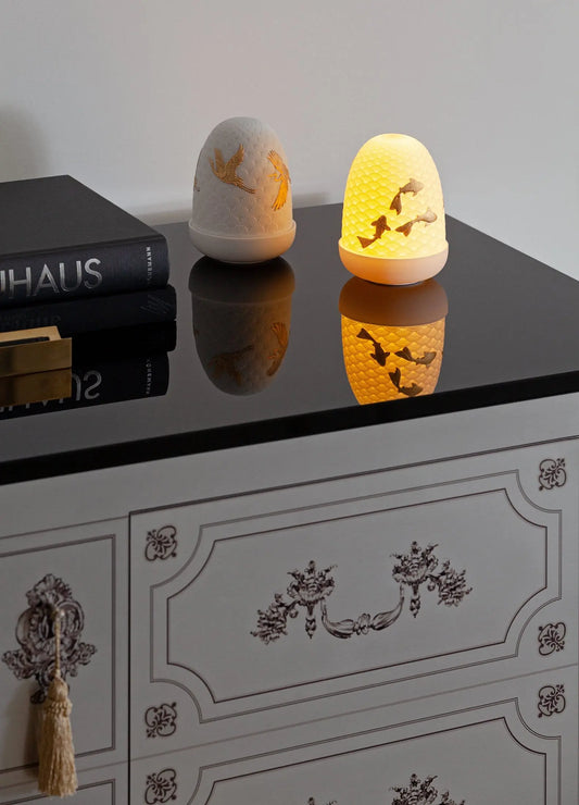 Lladró Koi Dome Cordless Table Lamp Lighting by Lladró at FormFluent