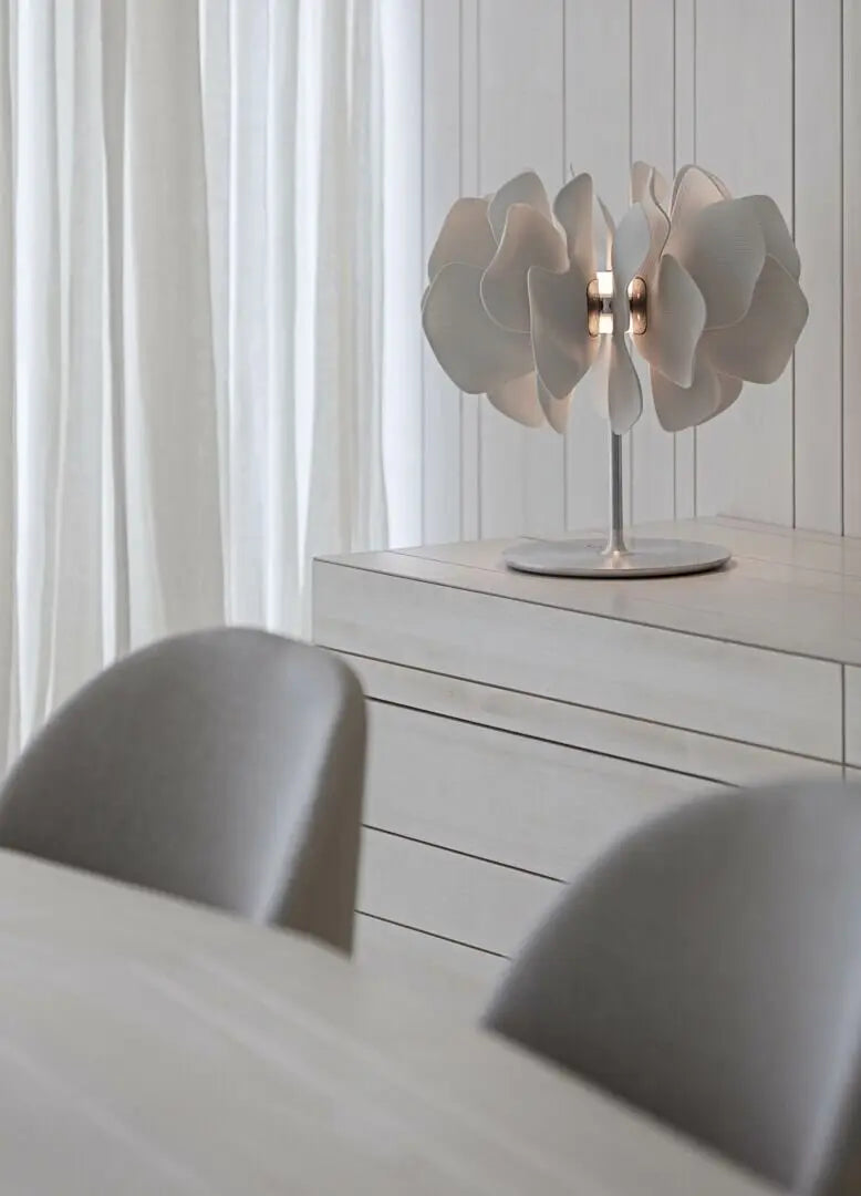 Lladró Nightbloom Table Lamp White by Marcel Wanders Lighting by Lladró at FormFluent