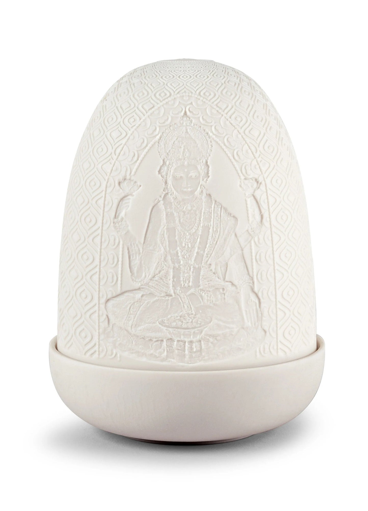 Lladró Lord Ganesha and Lakshmi Dome Lamp FormFluent