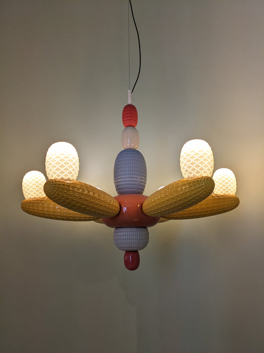 Soft Blown Afloat Chandelier - Lladró X Nichetto Studio - FormFluent