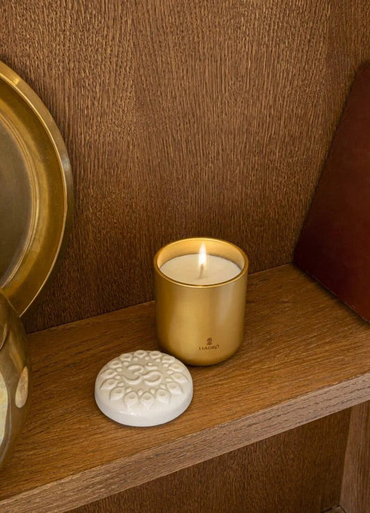 Lladró Om candle - Gardens of Valencia Candle by Lladró at FormFluent