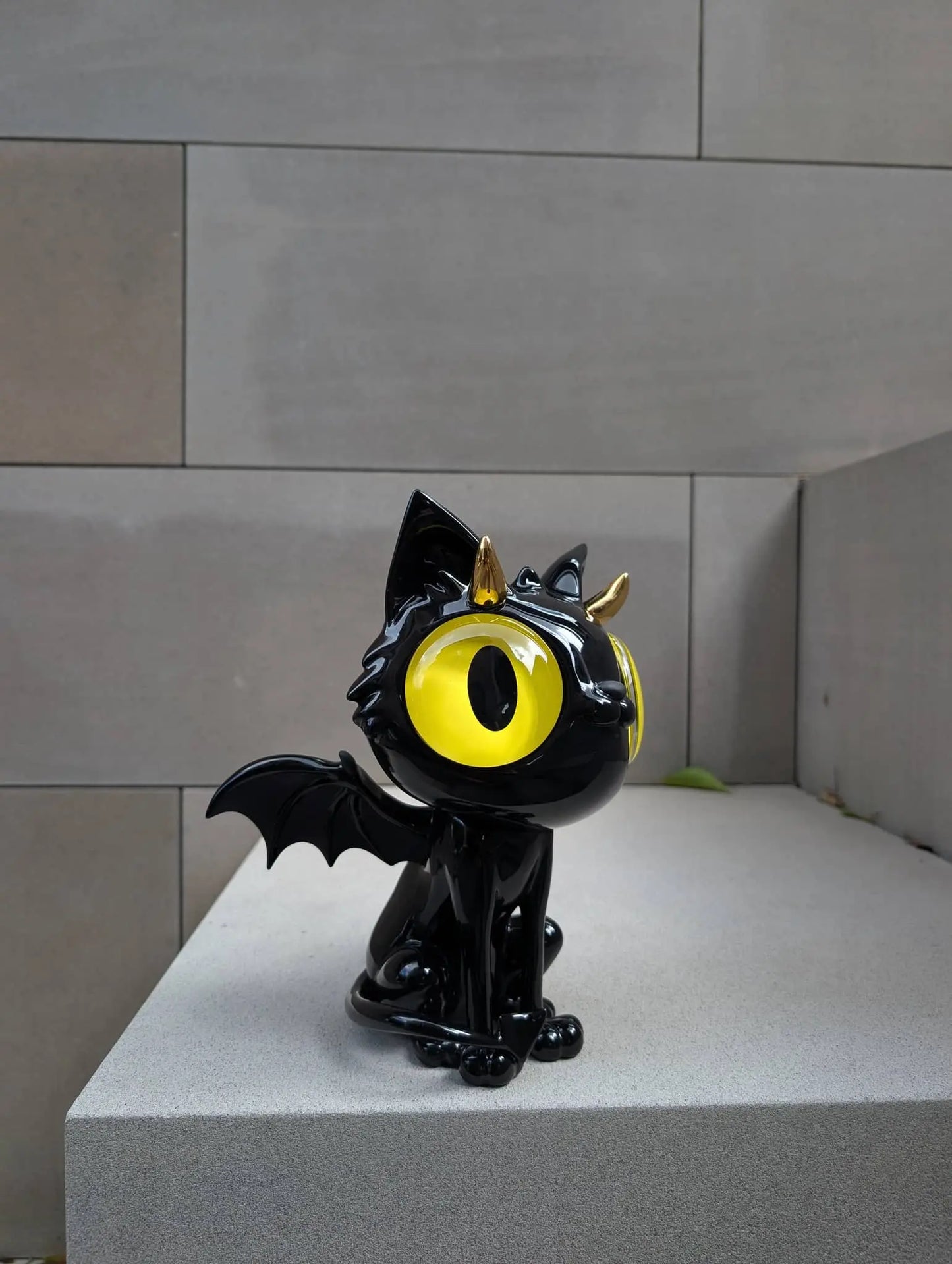 Lladró Little Devil Cat Sculpture Limited Edition by Javier Calleja Sculpture by Lladró at FormFluent