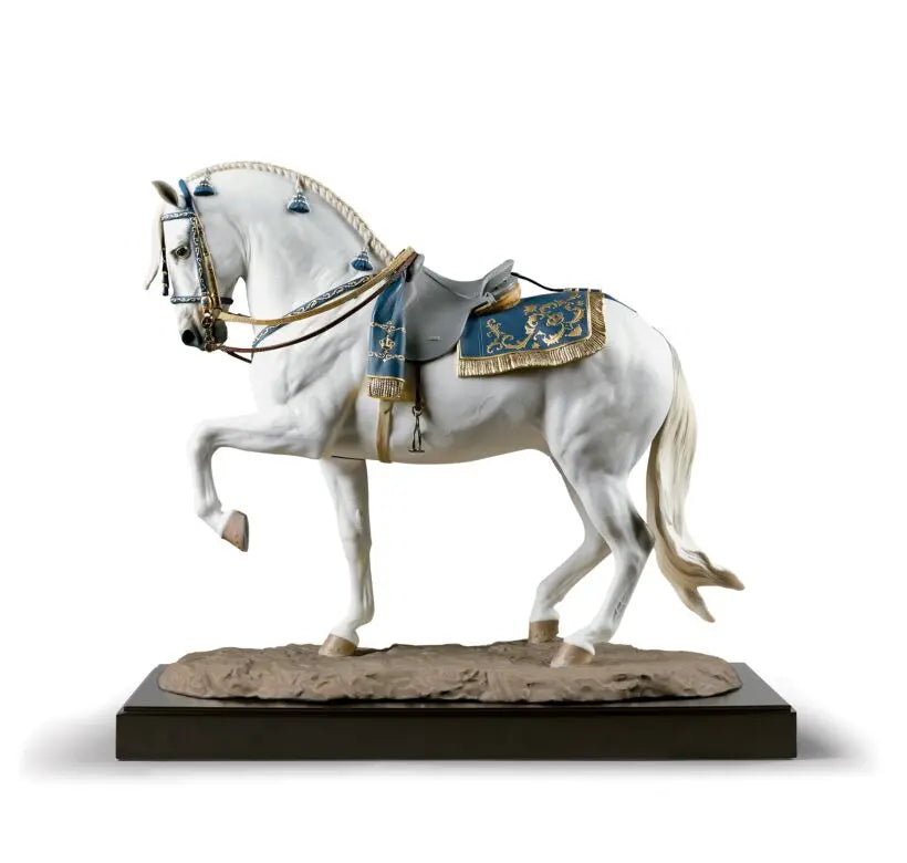 Lladró Spanish Pure Breed Horse Sculpture Limited Edition Sculpture by Lladró at FormFluent