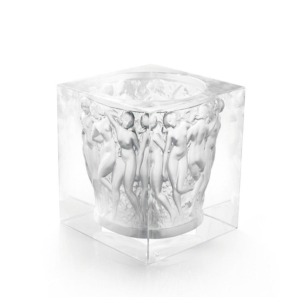 Révélation Bacchantes Vase Limited Edition Lalique clear crystal