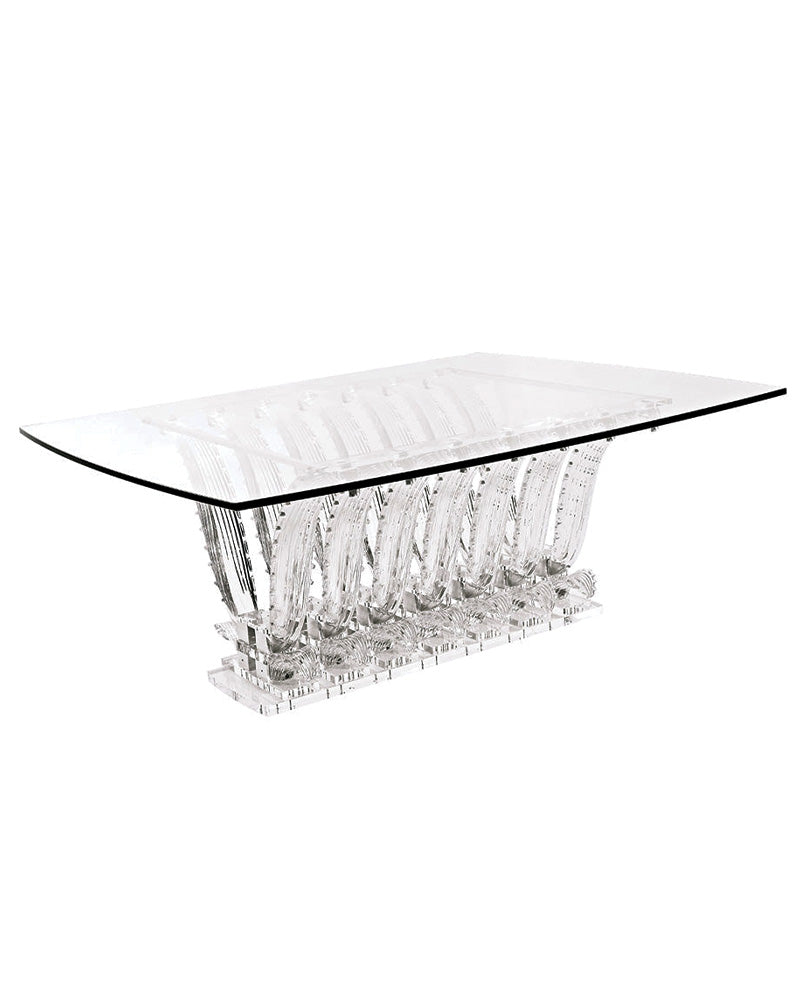 Lalique Lalique Cactus Rectangular Table  - FormFluent Sydney Australia