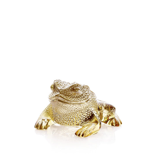 Lalique Lalique Gregoire Toad Sculpture Sculpture - FormFluent Sydney Australia