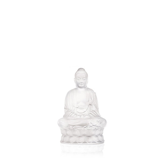 Lalique Lalique Small Buddha Sculpture Sculpture - FormFluent Sydney Australia