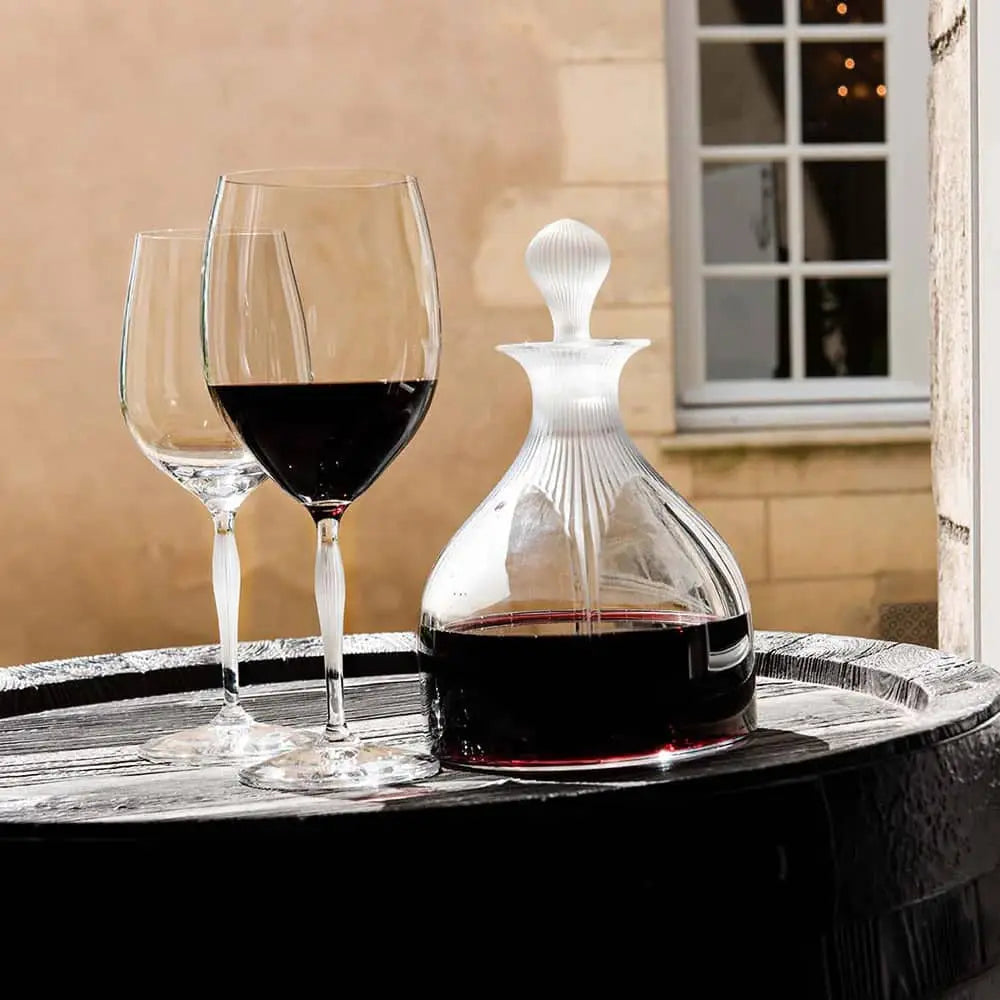 Lalique 100 POINTS Crystal Wine Decanter Glassware by Lalique at FormFluent Sydney, Australia