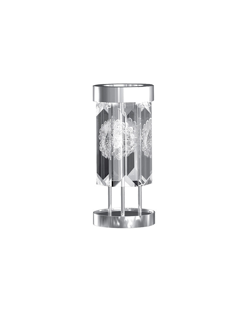 Lalique Serene 6 Prisms Dahlia Table Lamp Lighting FormFluent