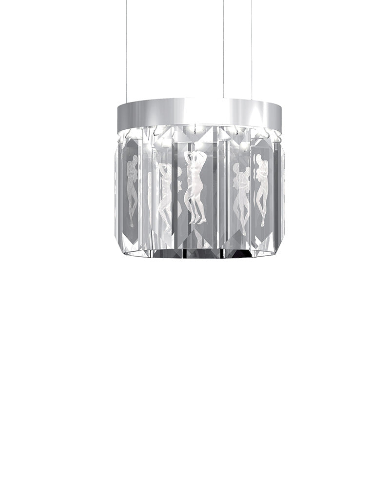 Lalique Lalique Serene 12 Prisms Chandelier Circular Lighting - FormFluent Sydney Australia