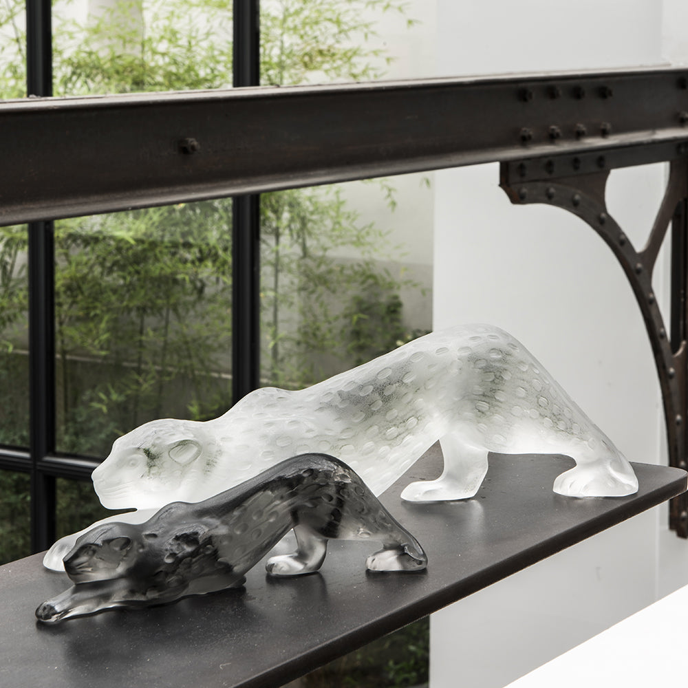 Lalique Lalique Zeila Panther Small Sculpture Sculpture - FormFluent Sydney Australia