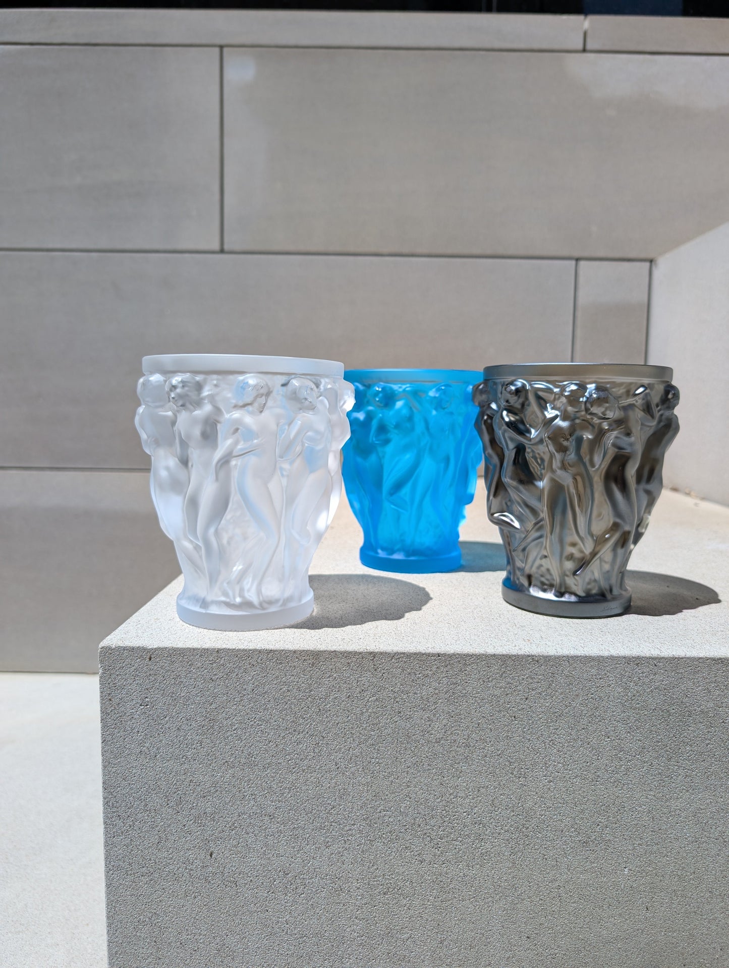 Buy Authentic Lalique Lalique Bacchantes Small Vase Vase - FormFluent Sydney Australia