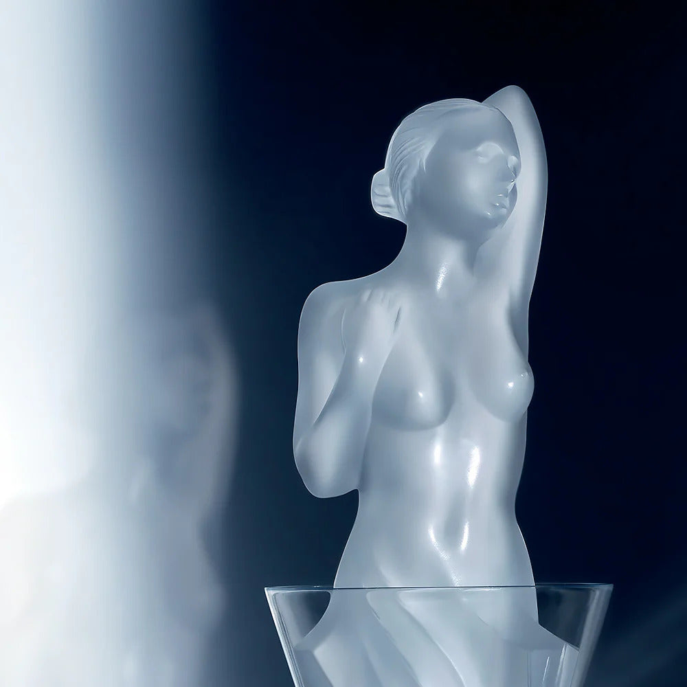 Buy Authentic Lalique Lalique Aphrodite vintage 2017 decanter - Numbered Edition Barware - FormFluent Sydney Australia