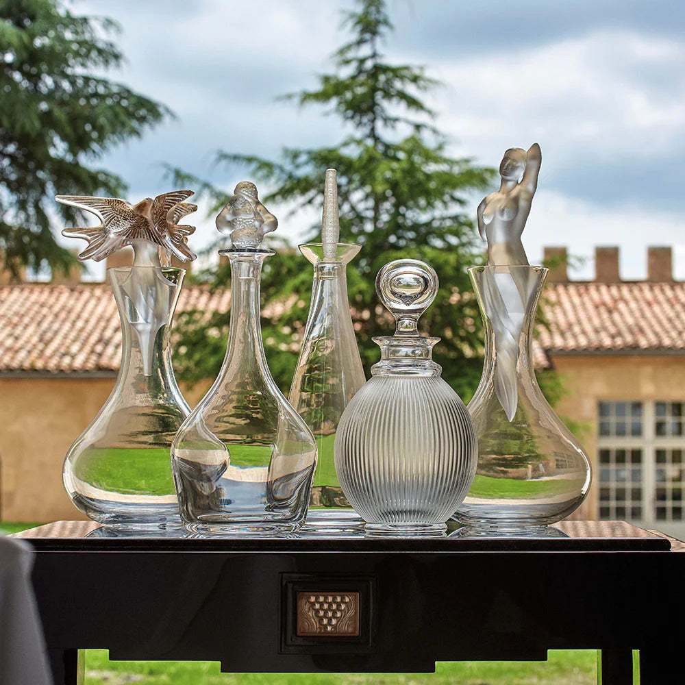 Lalique Aphrodite vintage 2017 decanter - Numbered Edition Barware by Lalique at FormFluent