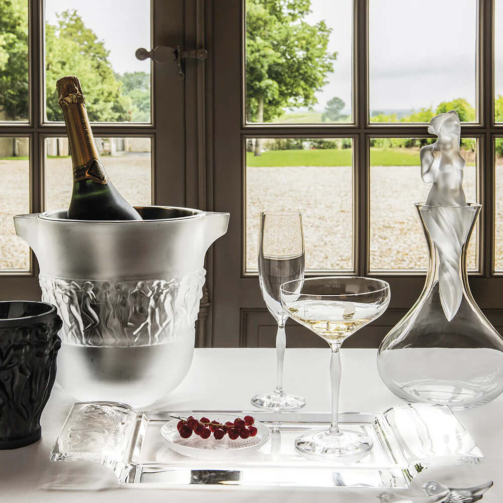 Lalique Bacchantes Champagne cooler Barware FormFluent Sydney Australia