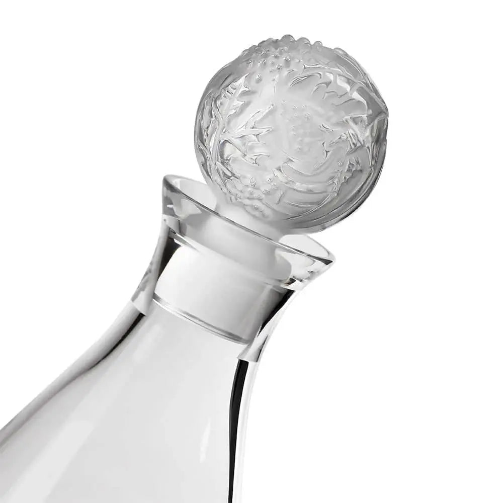 Lalique Merlot Crystal Decanter Glassware by Lalique at FormFluent Sydney, Australia