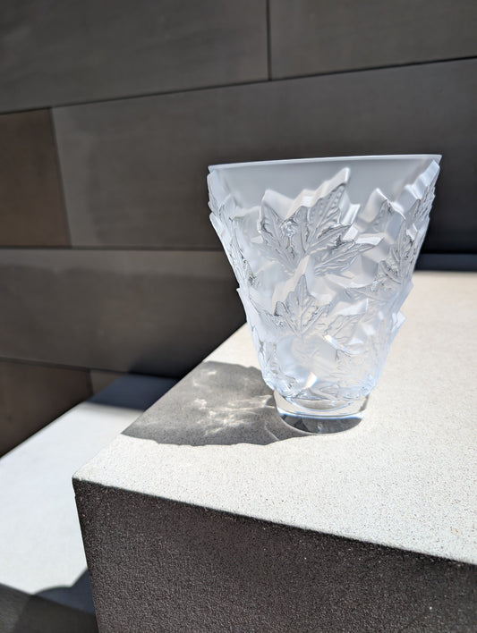 Buy Authentic Lalique Lalique Champs-Élysées Small Vase Vase - FormFluent Sydney Australia