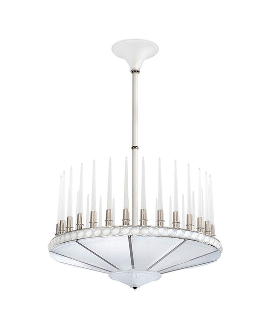 Lalique Lalique Perles Chandelier One-Tier 100cm Numbered Edition Lighting - FormFluent Sydney Australia