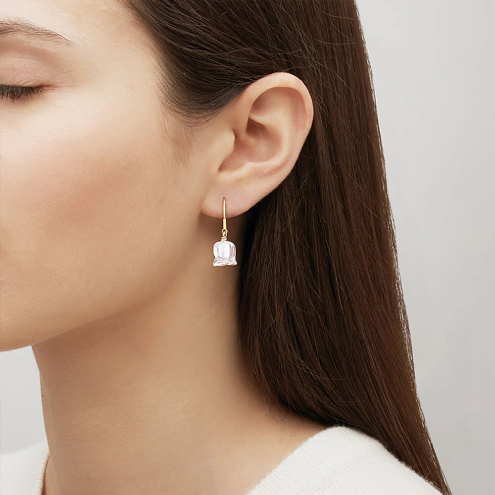 Buy Authentic Lalique Lalique Muguet Earrings - FormFluent Sydney Australia