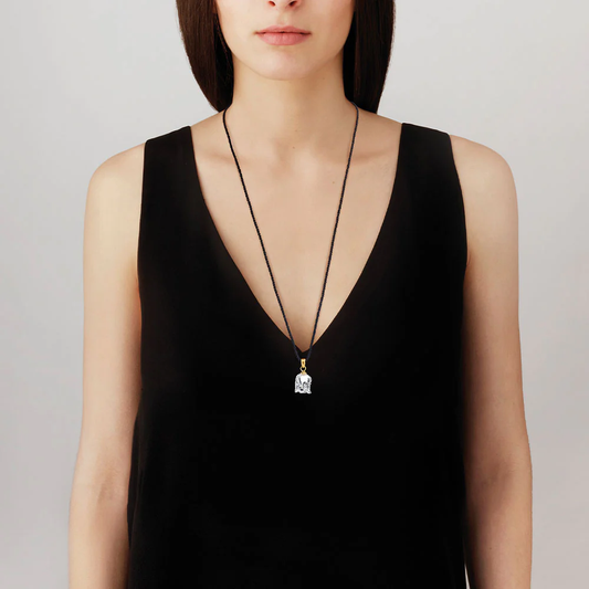 Lalique Muguet Pendant by Lalique at FormFluent