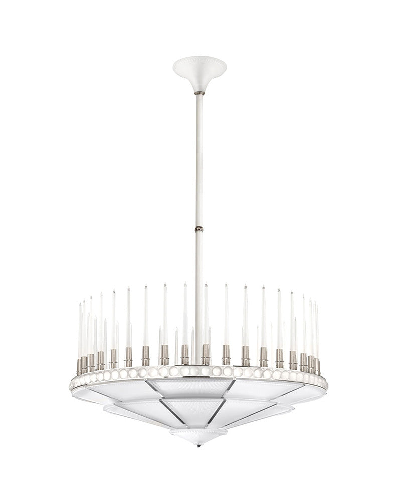 Lalique Lalique Perles Chandelier One-Tier 134cm Numbered Edition Lighting - FormFluent Sydney Australia