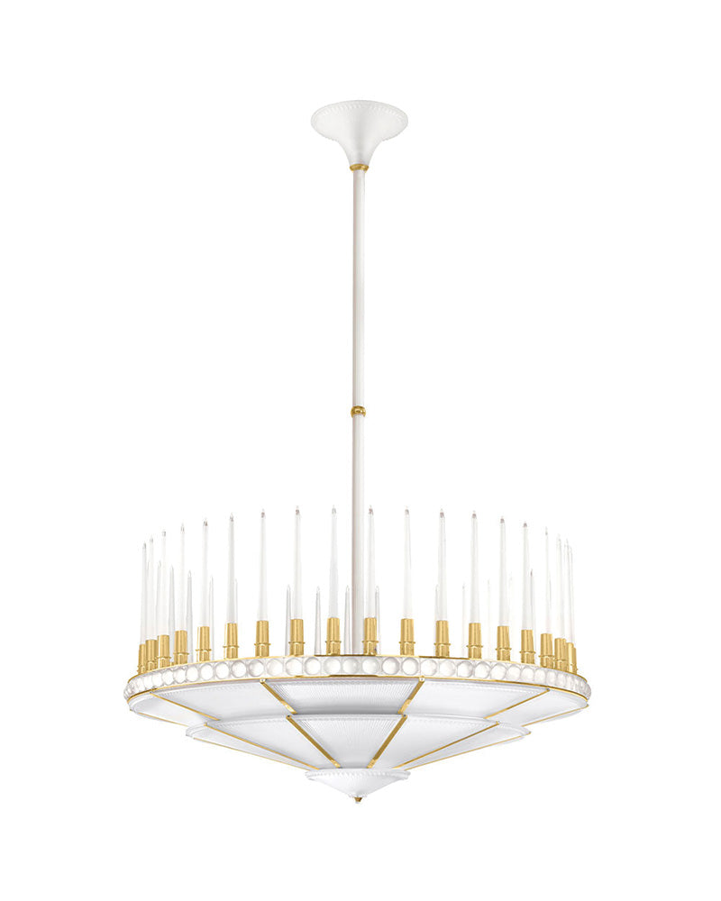 Lalique Lalique Perles Chandelier One-Tier 134cm Numbered Edition Lighting - FormFluent Sydney Australia
