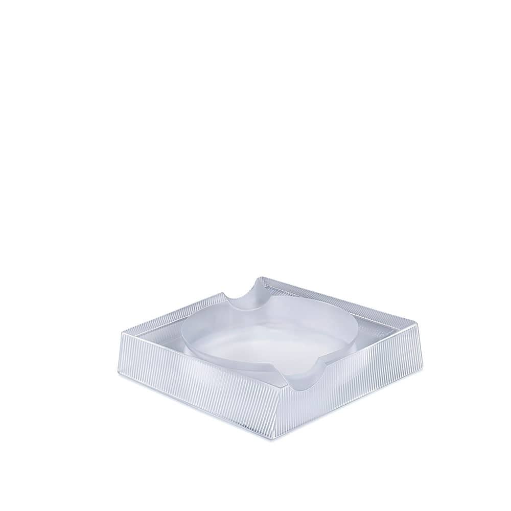 Lalique Wingen Ashtray - Clear Crystal Tray by Lalique at FormFluent Sydney, Australia