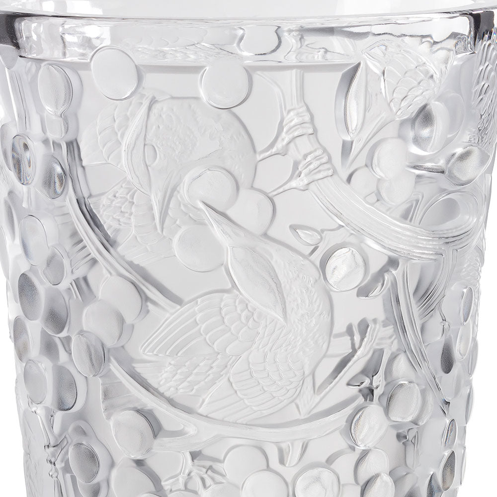 Lalique Lalique Merles et Raisins Large Vase Vase - FormFluent Sydney Australia